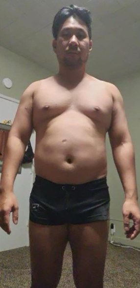 Teddy before